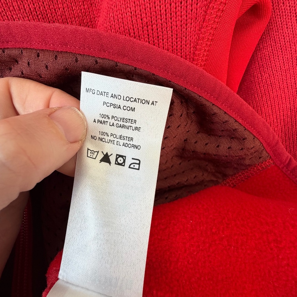 Patagonia Women’s Better Sweater Full Zip Jacket Red Size Medium Outdoor Fleece - Picture 8 of 12